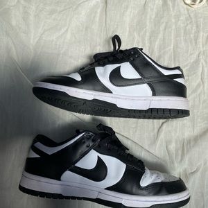 Black and White Nike Dunks